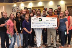 Dallas Margarita Society Grant Delivery to Children's Advocacy Center of Collin County