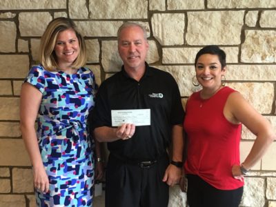 Dallas Margarita Society Grant Delivery to Dallas Children's Advocacy Center