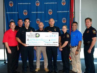 Dallas Margarita Society Grant Delivery to GPPD Youth Boxing