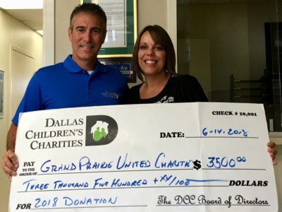 Dallas Margarita Society Donation to Grand Prairie United Charities