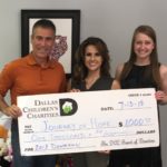 Dallas Margarita Society Grant Delivery to Journey of Hope