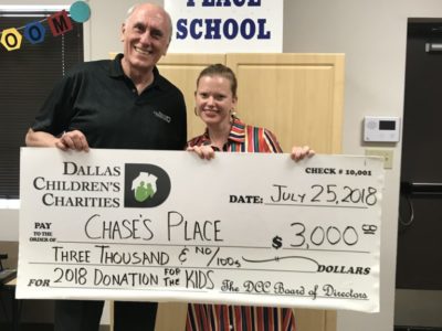 Dallas Margarita Society Delivers Grant to Chase's Place School in Richardson