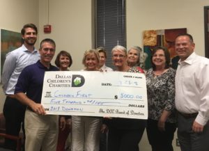 Dallas Margarita Society Grant Delivery to Children First Counseling Center