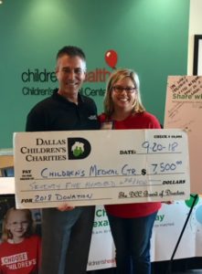 Donation Delivery to the Children's Medical Center Foundation