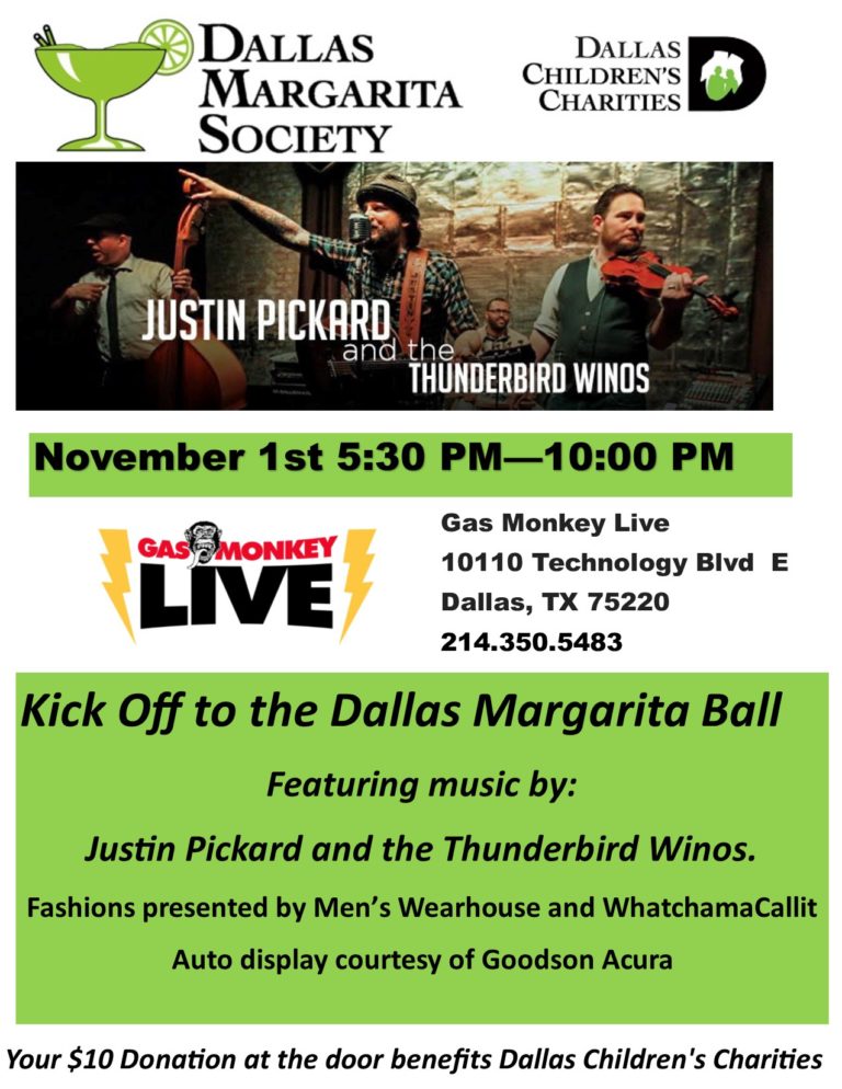 Dallas Margarita Society Kickoff to the 2018 Dallas Margarita Ball