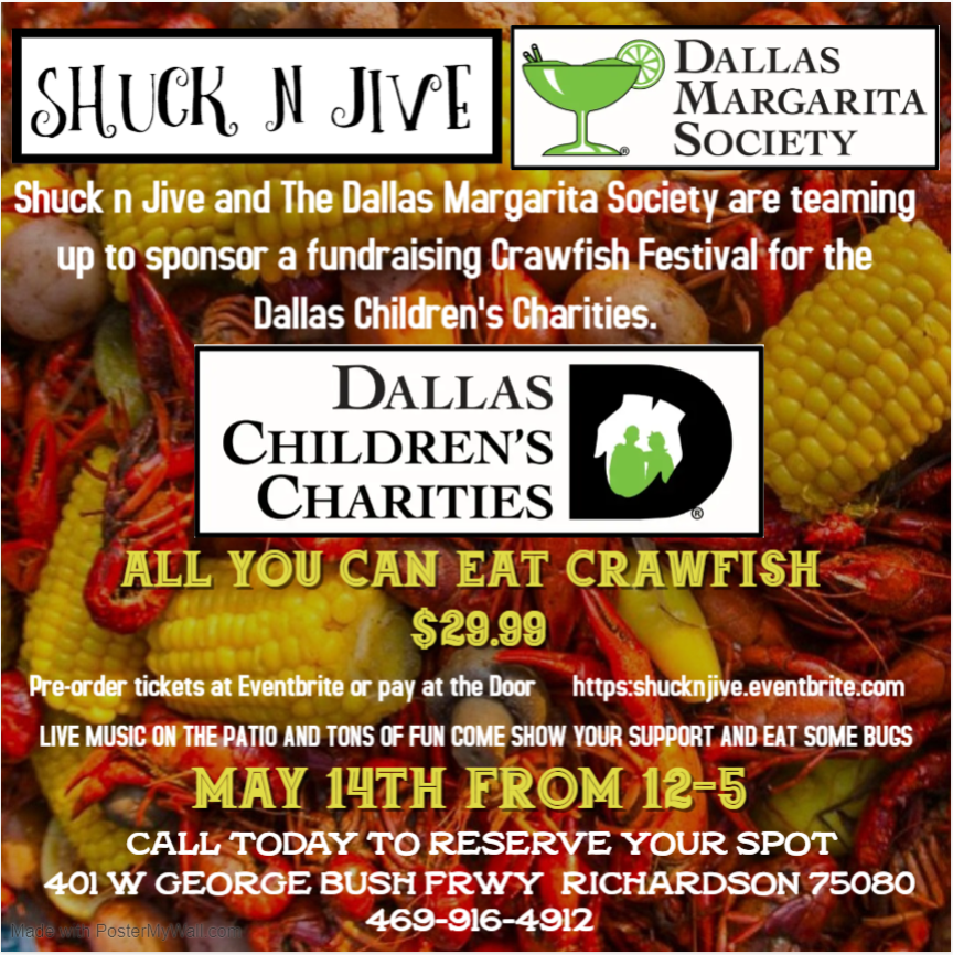 Dallas Margarita Society Crawfish Boil